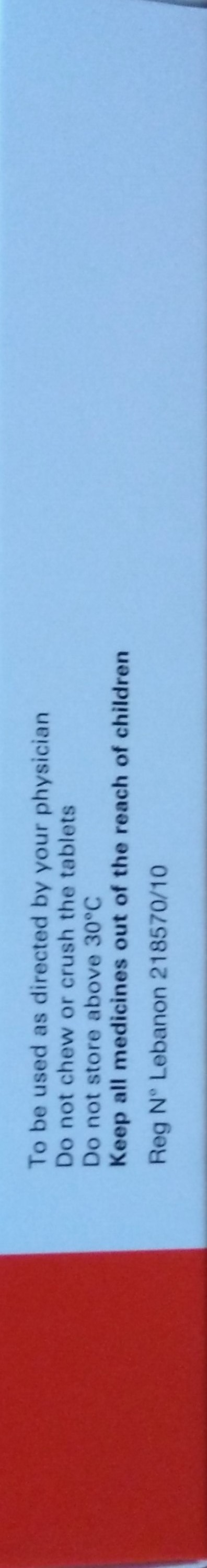 Zinnat Tablets 500mg